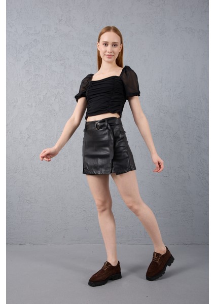 Beyoğlu Serisi Kadın Kahverengi Hakiki Deri Loafer Ayakkabı fiyatları