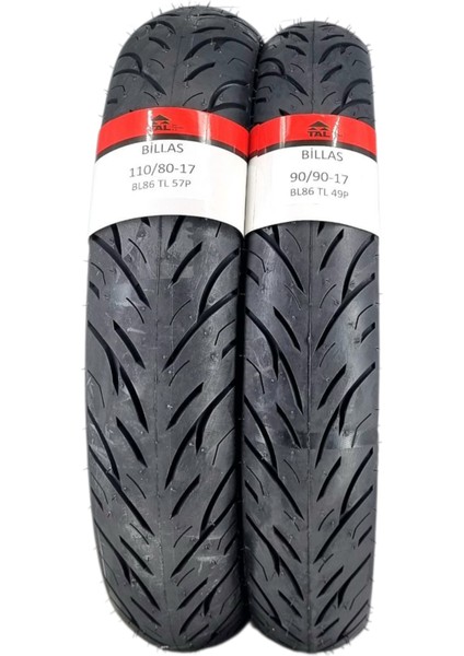 110/80-17 ve 90/90-17 Tl (Tubeless - Dubleks) BL086 Motosiklet Takımı fiyatları