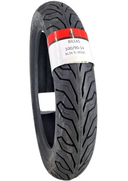 100/90-14TL (Tubeless - Dubleks) BL034 Motosiklet Lastiği