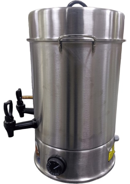 Vatan Elektrikli Çay Semaveri 60 Bardak Kapasiteli Çaycı Çelik Çift Musluklu fiyatları