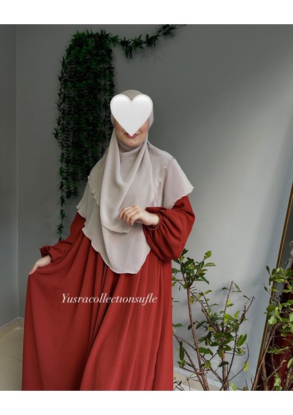 Ayrobin Elbise ve Kısa Sufle 2’li Takım Kombin fiyatları