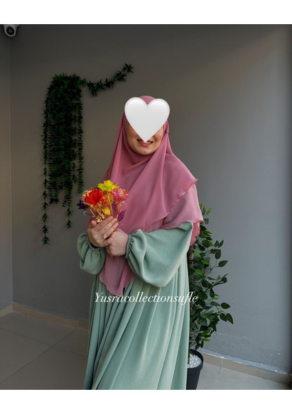 Ayrobin Elbise ve Kısa Sufle 2’li Takım Kombin