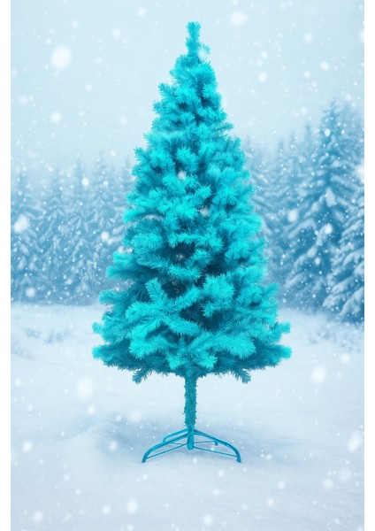 Luxury 150 cm Turkuaz Yılbaşı Çam Ağacı