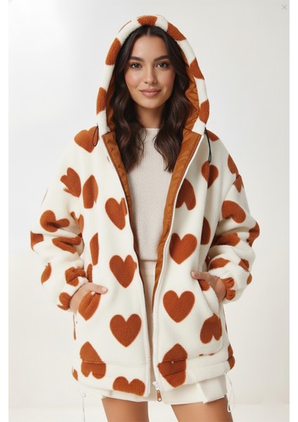 Kalpli Peluş Mont modelleri