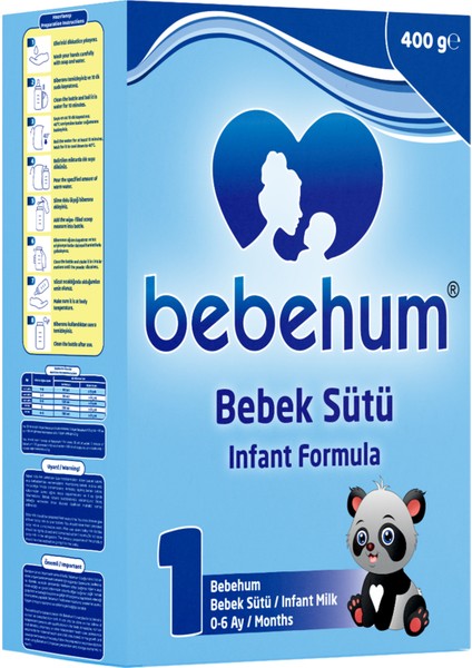 1 Bebek Sütü 400 gr 0-6 Ay