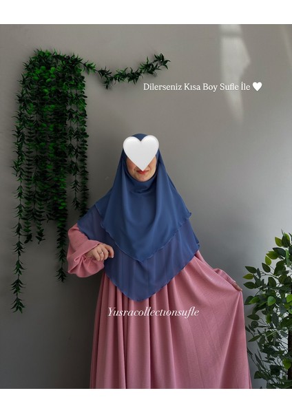 Ayrobin Elbise ve Kısa Sufle 2’li Takım Kombin