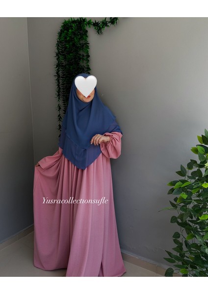 Ayrobin Elbise ve Kısa Sufle 2’li Takım Kombin modelleri