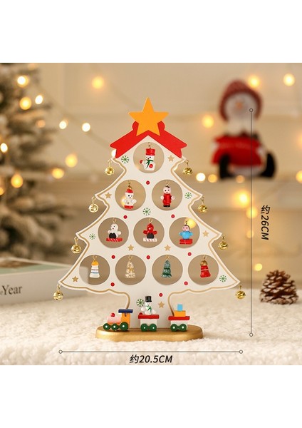 Masaüstü Küçük Noel Ağacı Yeni Noel Süsleri Oturma Odası Atmosfer Dekorasyonu Masaüstü Süsleri (Yurt Dışından)