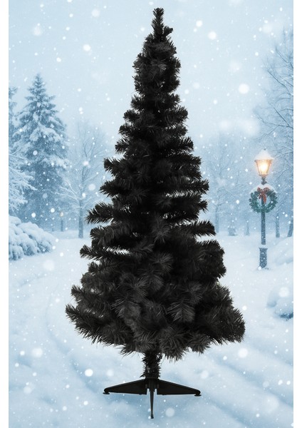 Luxury 120 cm Yılbaşı Çam Ağacı Siyah fiyatları