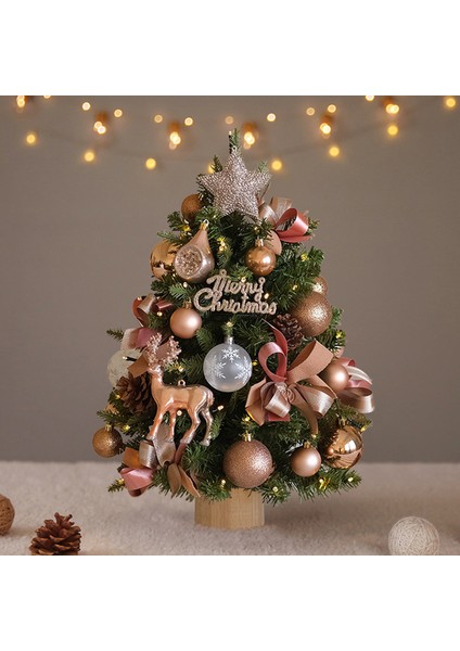 Masaüstü Küçük Noel Ağacı Yeni Noel Süsleri Oturma Odası Atmosfer Dekorasyonu Masaüstü Süsleri (Yurt Dışından)