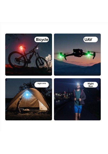 Uzaktan Kumandalı 8 Adet Kablosuz Flaş Işığı, 7 Renk USB Şarj Edilebilir Yüksek Parlaklıkta Araba Için Flaşör (Yurt Dışından) indirimleri