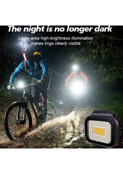 Manyetik Kamp Lambası Şarj Edilebilir 500 Lümen Cob Eller Serbest Koşu Işıkları Koşucular Için Küçük El Fenerleri Güçlü (Yurt Dışından) indirimleri