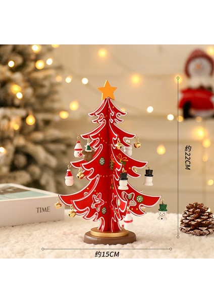Masaüstü Küçük Noel Ağacı Yeni Noel Süsleri Oturma Odası Atmosfer Dekorasyonu Masaüstü Süsleri (Yurt Dışından)