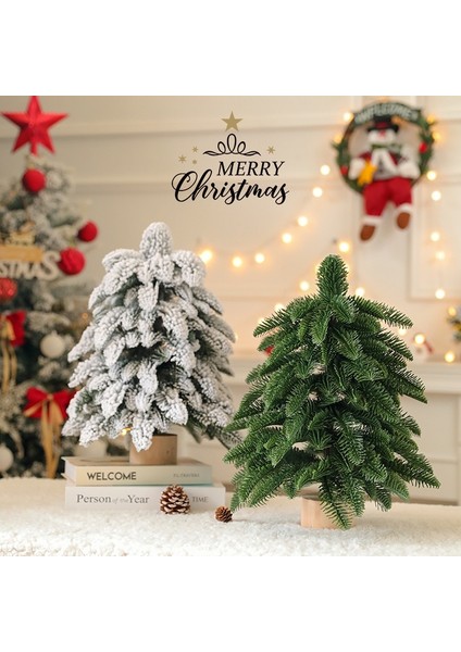 Masaüstü Küçük Noel Ağacı Yeni Noel Süsleri Oturma Odası Atmosfer Dekorasyonu Masaüstü Süsleri (Yurt Dışından)