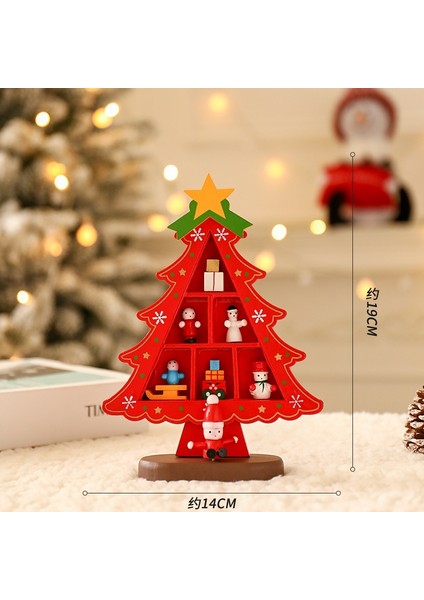 Masaüstü Küçük Noel Ağacı Yeni Noel Süsleri Oturma Odası Atmosfer Dekorasyonu Masaüstü Süsleri (Yurt Dışından)