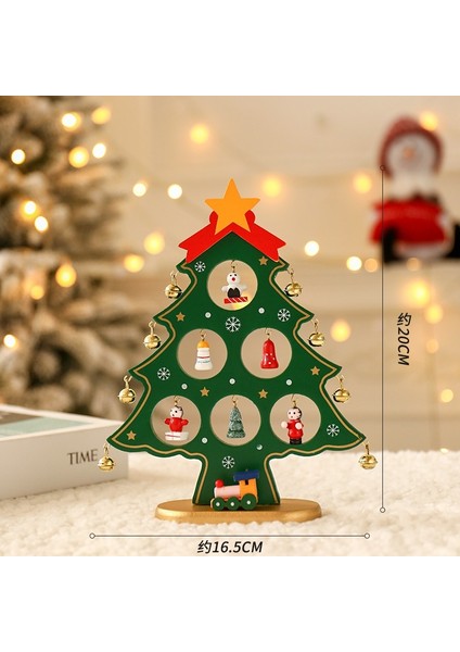 Masaüstü Küçük Noel Ağacı Yeni Noel Süsleri Oturma Odası Atmosfer Dekorasyonu Masaüstü Süsleri (Yurt Dışından)