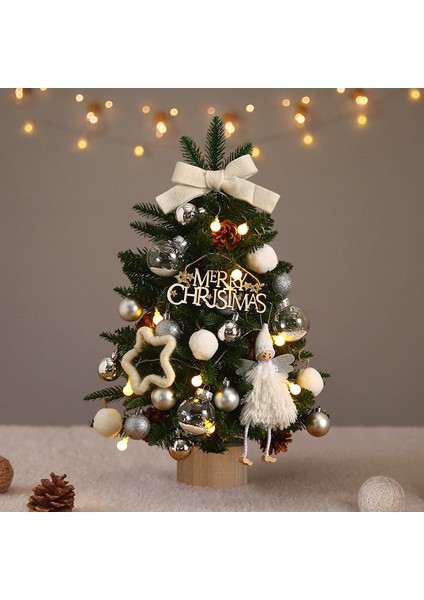 Masaüstü Küçük Noel Ağacı Yeni Noel Süsleri Oturma Odası Atmosfer Dekorasyonu Masaüstü Süsleri (Yurt Dışından)
