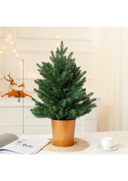 Masaüstü Küçük Noel Ağacı Yeni Noel Süsleri Oturma Odası Atmosfer Dekorasyonu Masaüstü Süsleri (Yurt Dışından)