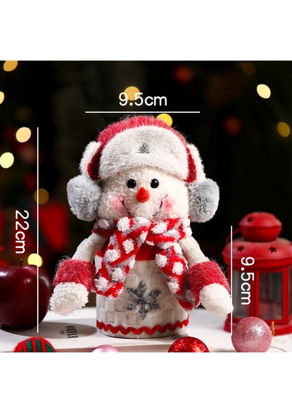 Yeni Pencere Ekranı Baba Noel Bebek Bebek Dekorasyon Tatil Si (Yurt Dışından)