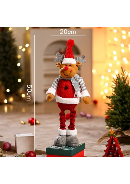 Yeni Pencere Ekranı Baba Noel Bebek Bebek Dekorasyon Tatil Si (Yurt Dışından)