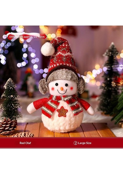 Yeni Pencere Ekranı Baba Noel Bebek Bebek Dekorasyon Tatil Si (Yurt Dışından)