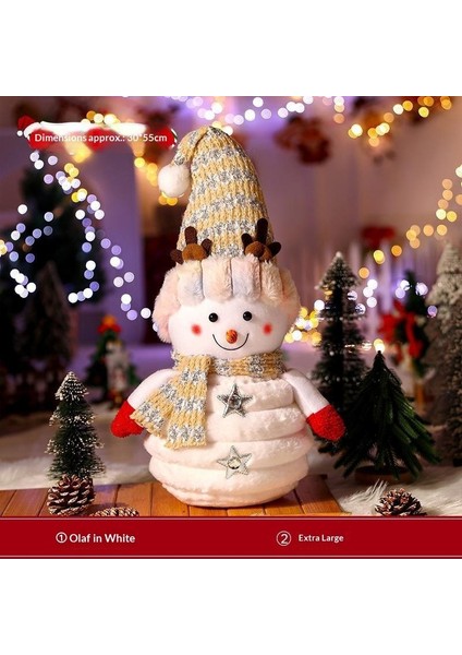 Yeni Pencere Ekranı Baba Noel Bebek Bebek Dekorasyon Tatil Si (Yurt Dışından)