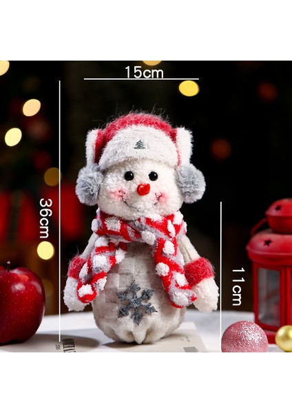 Yeni Pencere Ekranı Baba Noel Bebek Bebek Dekorasyon Tatil Si (Yurt Dışından)