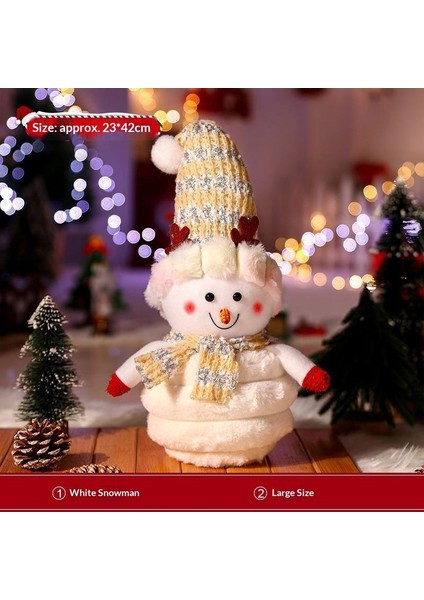 Yeni Pencere Ekranı Baba Noel Bebek Bebek Dekorasyon Tatil Si (Yurt Dışından)