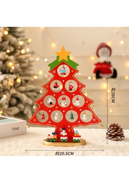 Masaüstü Küçük Noel Ağacı Yeni Noel Süsleri Oturma Odası Atmosfer Dekorasyonu Masaüstü Süsleri (Yurt Dışından)