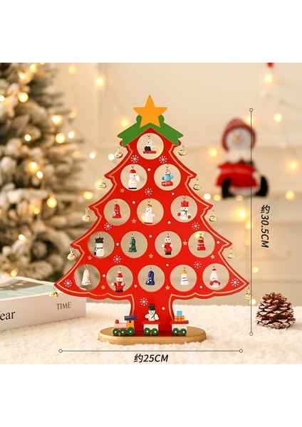 Masaüstü Küçük Noel Ağacı Yeni Noel Süsleri Oturma Odası Atmosfer Dekorasyonu Masaüstü Süsleri (Yurt Dışından)