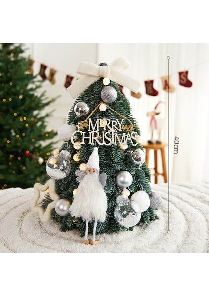 Masaüstü Küçük Noel Ağacı Yeni Noel Süsleri Oturma Odası Atmosfer Dekorasyonu Masaüstü Süsleri (Yurt Dışından)