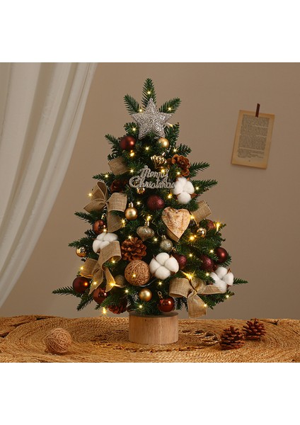 Masaüstü Küçük Noel Ağacı Yeni Noel Süsleri Oturma Odası Atmosfer Dekorasyonu Masaüstü Süsleri (Yurt Dışından)