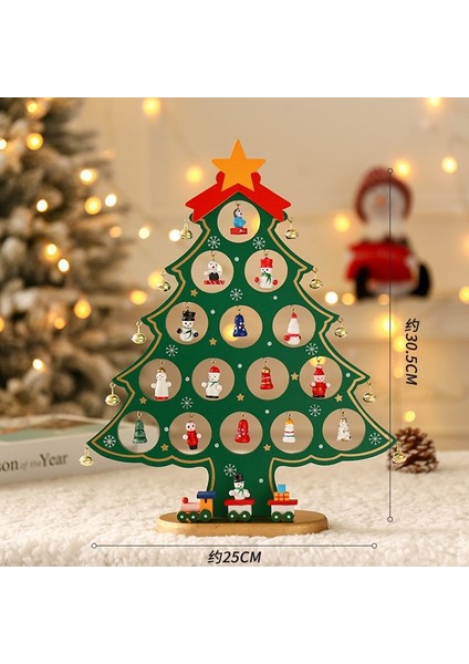 Masaüstü Küçük Noel Ağacı Yeni Noel Süsleri Oturma Odası Atmosfer Dekorasyonu Masaüstü Süsleri (Yurt Dışından)