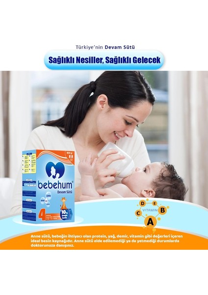 4 Devam Sütü 800 gr 12+ Ay fiyatları