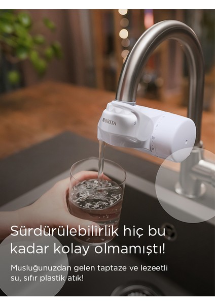 Brıta On Tap V Musluk Üstü Filtreleme Sistemi