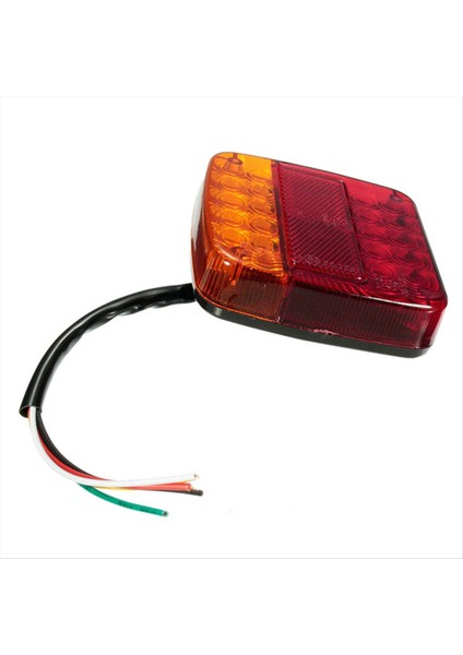 Adet 12V 26LED Su Geçirmez Araba Arka Lambası Çekme Lambası Karavan Atv Motosiklet Fren Lambası Durdurma Plaka Reflektörü (Yurt Dışından) fırsatları