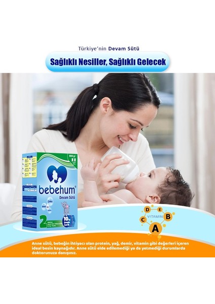 2 Devam Sütü 800 gr 6-9 Ay fiyatları