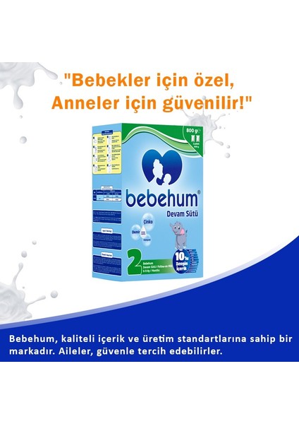 2 Devam Sütü 800 gr 6-9 Ay modelleri