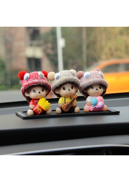 Sevimli Çizgi Film Araba Süsleri, Yaratıcı ve Trend Araba Süsleri, Araba Aksesuarları, Masaüstü Süsleri ve Küçük Hediyeler (Yurt Dışından)