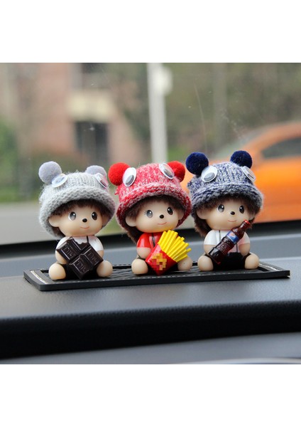 Sevimli Çizgi Film Araba Süsleri, Yaratıcı ve Trend Araba Süsleri, Araba Aksesuarları, Masaüstü Süsleri ve Küçük Hediyeler (Yurt Dışından)
