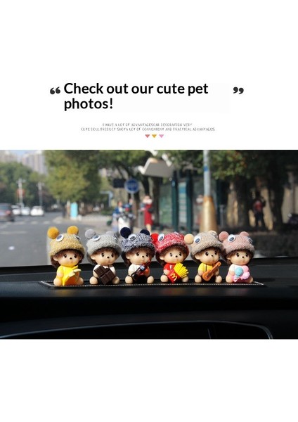 Sevimli Çizgi Film Araba Süsleri, Yaratıcı ve Trend Araba Süsleri, Araba Aksesuarları, Masaüstü Süsleri ve Küçük Hediyeler (Yurt Dışından) fırsatları