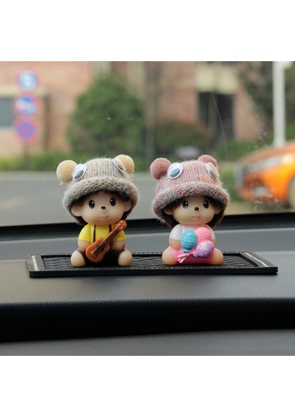 Sevimli Çizgi Film Araba Süsleri, Yaratıcı ve Trend Araba Süsleri, Araba Aksesuarları, Masaüstü Süsleri ve Küçük Hediyeler (Yurt Dışından)