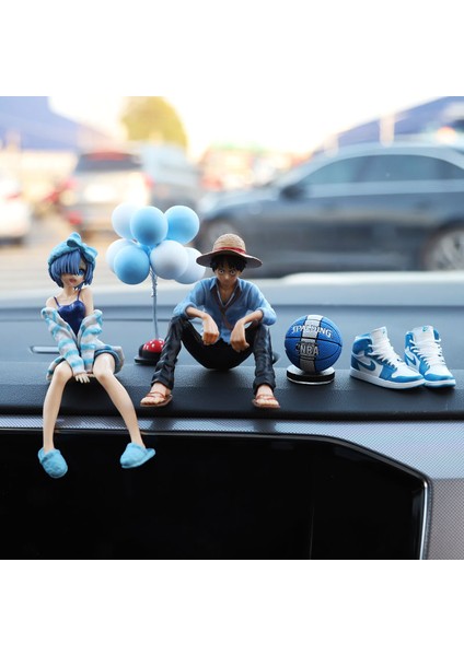 Araba Rem Figürü, Araba Iç Dekorasyonu, Orta Konsol, Yaratıcı Çift Araba Aksesuarları, Yeni Spor Ayakkabılar ve Basketbol Topları (Yurt Dışından)