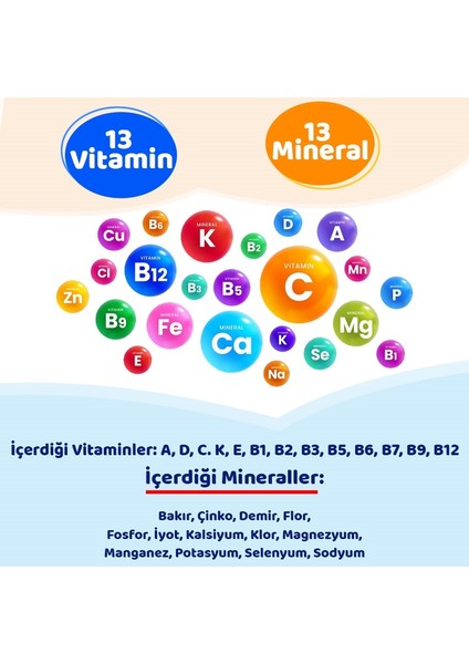 5 No Devam Sütü 2 Yaş+ 800 gr x 4 Adet indirimleri
