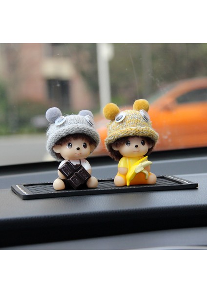 Sevimli Çizgi Film Araba Süsleri, Yaratıcı ve Trend Araba Süsleri, Araba Aksesuarları, Masaüstü Süsleri ve Küçük Hediyeler (Yurt Dışından)
