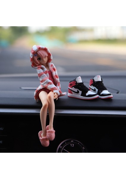 Araba Rem Figürü, Araba Iç Dekorasyonu, Orta Konsol, Yaratıcı Çift Araba Aksesuarları, Yeni Spor Ayakkabılar ve Basketbol Topları (Yurt Dışından)