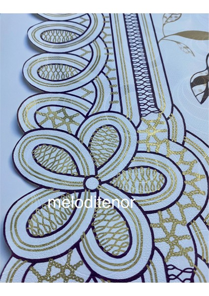 Astarlı Zincir Volanlı Oval Dalgalı Kenarlı Pvc Pano Muşamba Masa Örtüsü Kaymaz Silinebilir indirimleri