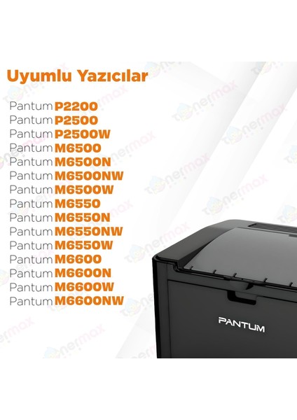 Pantum M6600NW Muadil Toneri / PA210 modelleri