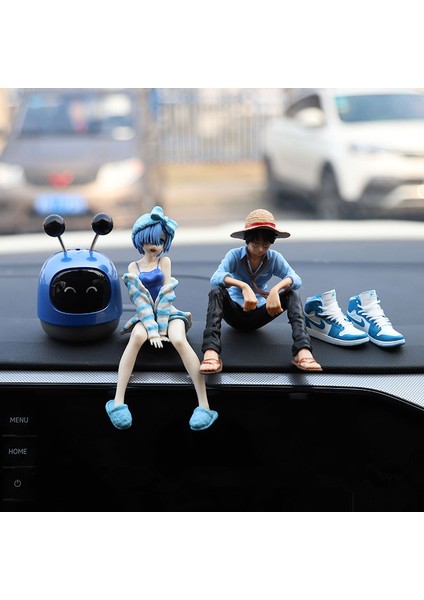 Araba Rem Figürü, Araba Iç Dekorasyonu, Orta Konsol, Yaratıcı Çift Araba Aksesuarları, Yeni Spor Ayakkabılar ve Basketbol Topları (Yurt Dışından)