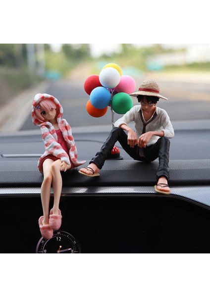 Araba Rem Figürü, Araba Iç Dekorasyonu, Orta Konsol, Yaratıcı Çift Araba Aksesuarları, Yeni Spor Ayakkabılar ve Basketbol Topları (Yurt Dışından)